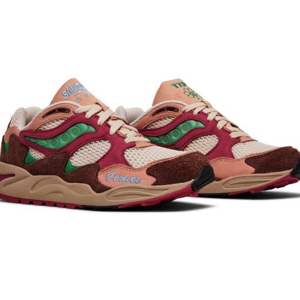 Exclusive Saucony Jae tips grid shadow 2 size 10.5 NWT